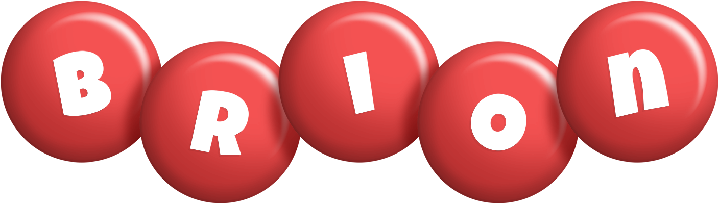Brion candy-red logo