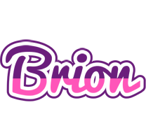 Brion cheerful logo