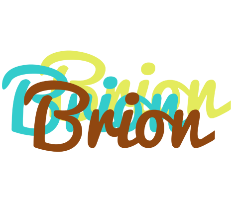 Brion cupcake logo