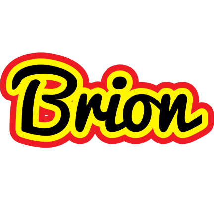 Brion flaming logo