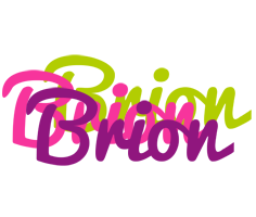 Brion flowers logo