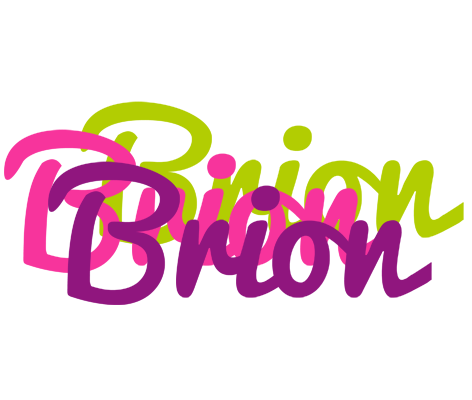 Brion flowers logo