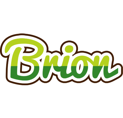 Brion golfing logo