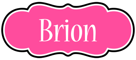 Brion invitation logo