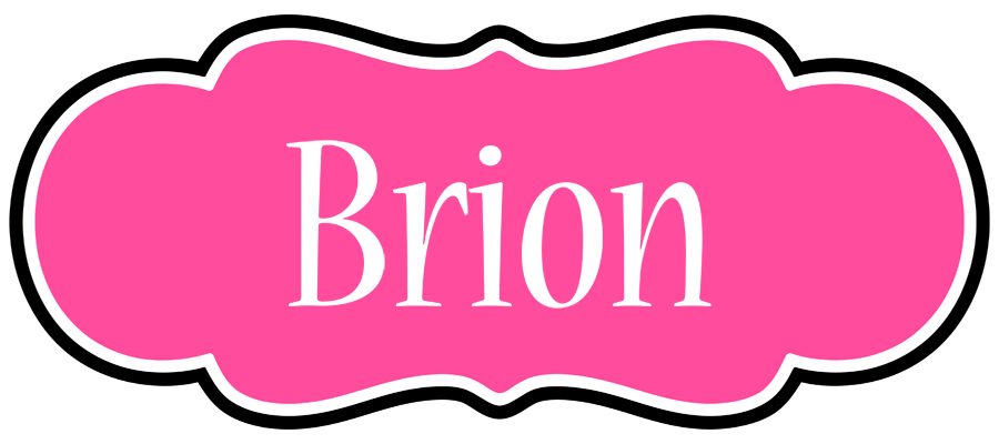 Brion invitation logo