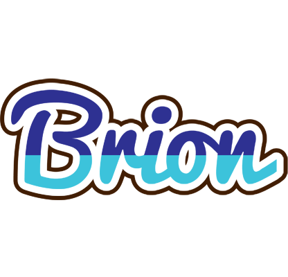 Brion raining logo