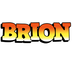 Brion sunset logo