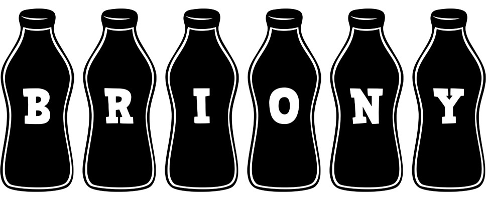 Briony bottle logo