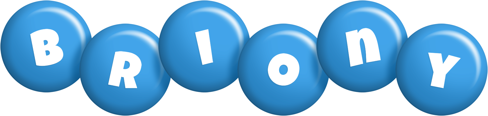 Briony candy-blue logo