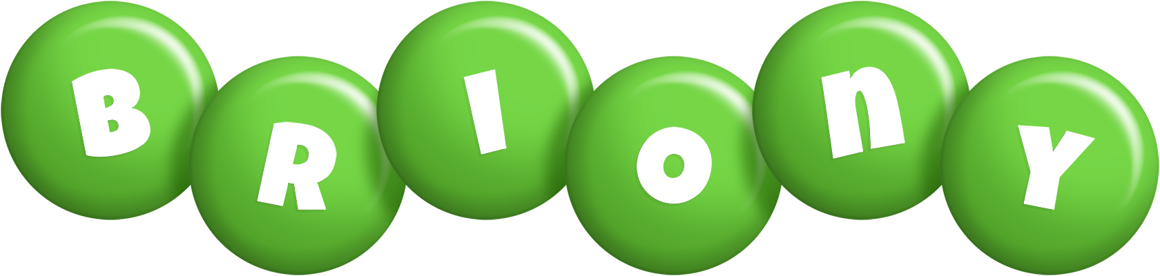 Briony candy-green logo