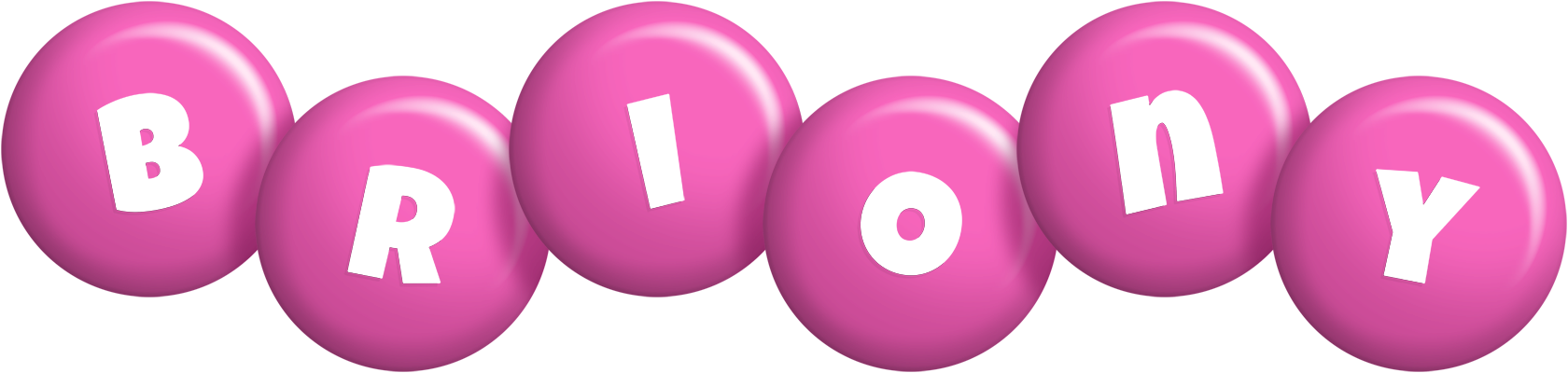 Briony candy-pink logo