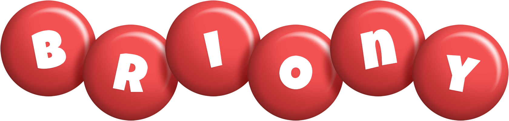 Briony candy-red logo