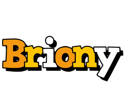 Briony cartoon logo