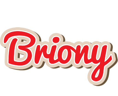 Briony chocolate logo