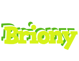 Briony citrus logo