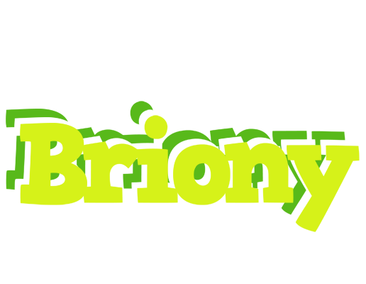 Briony citrus logo