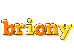 Briony desert logo