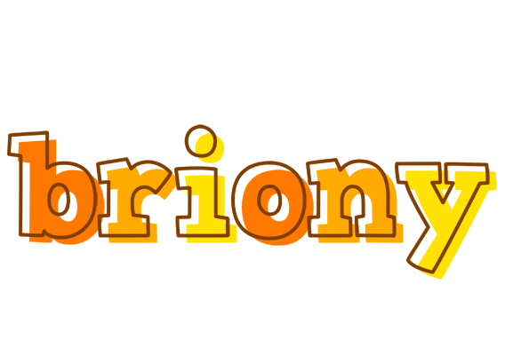 Briony desert logo