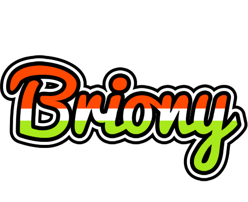 Briony exotic logo