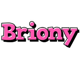 Briony girlish logo