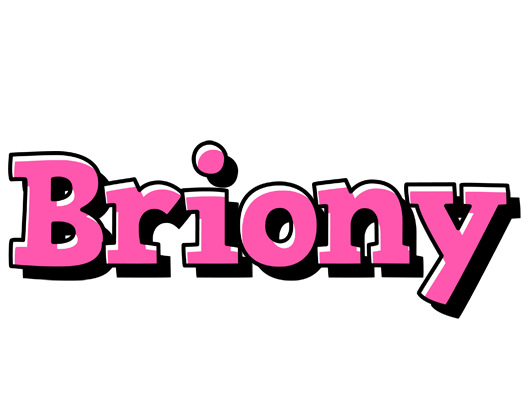Briony girlish logo