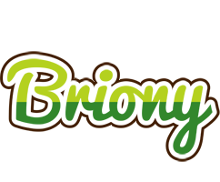 Briony golfing logo