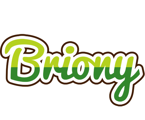 Briony golfing logo