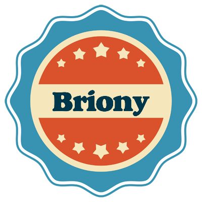 Briony labels logo