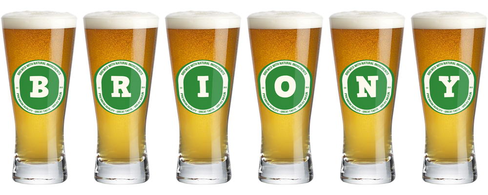 Briony lager logo