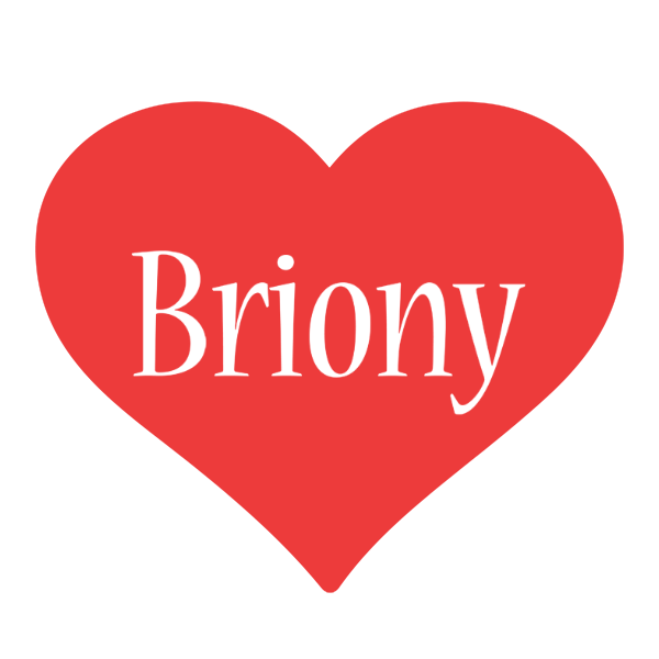 Briony love logo