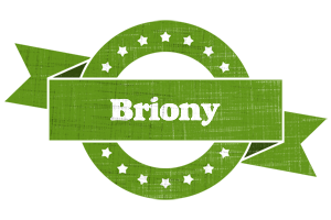 Briony natural logo