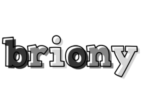 Briony night logo