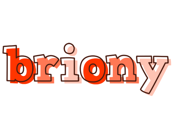 Briony paint logo