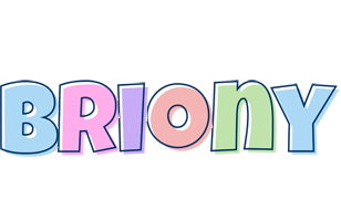 Briony pastel logo