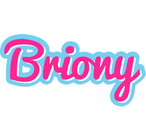 Briony popstar logo