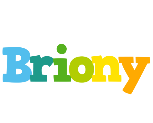 Briony rainbows logo