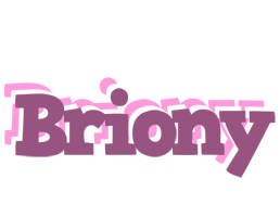 Briony relaxing logo