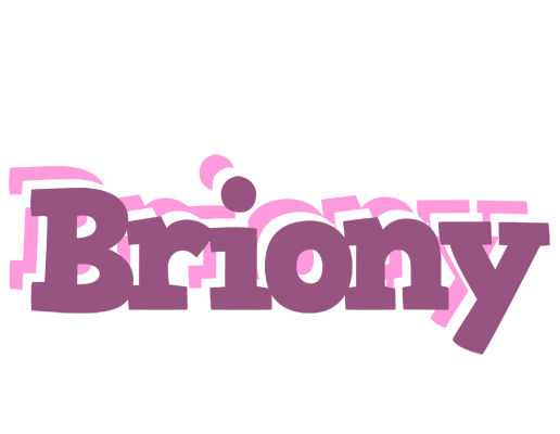 Briony relaxing logo