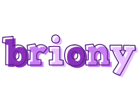 Briony sensual logo