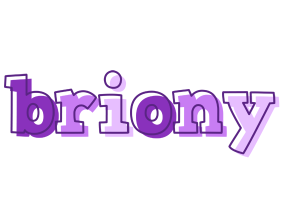 Briony sensual logo