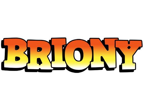 Briony sunset logo