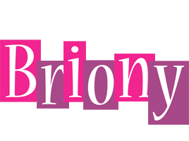 Briony whine logo