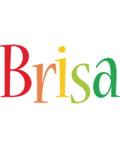 Brisa birthday logo