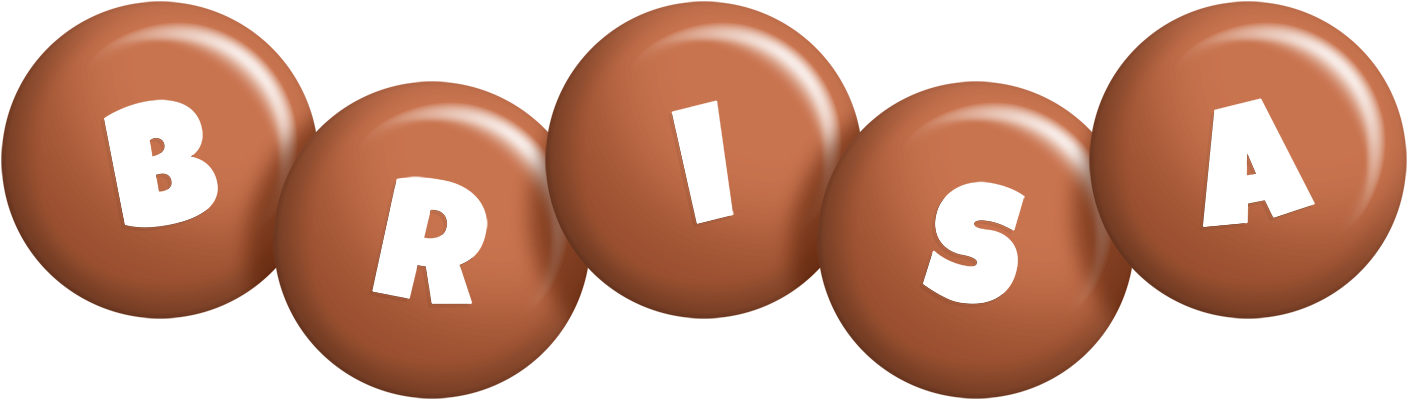Brisa candy-brown logo