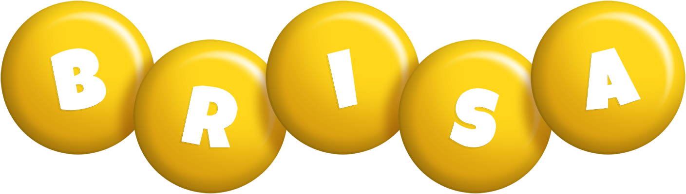 Brisa candy-yellow logo