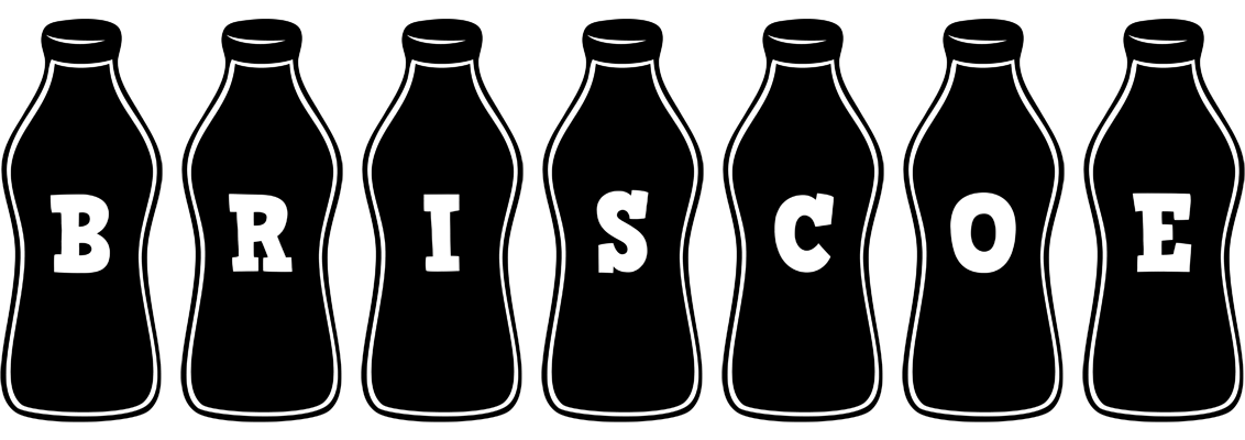 Briscoe bottle logo