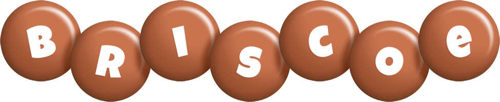 Briscoe candy-brown logo