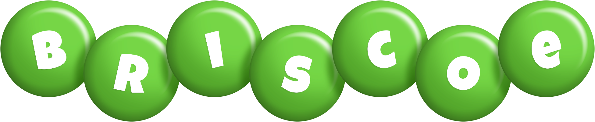 Briscoe candy-green logo