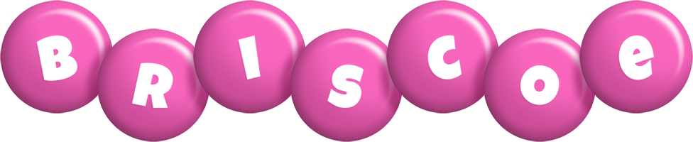 Briscoe candy-pink logo