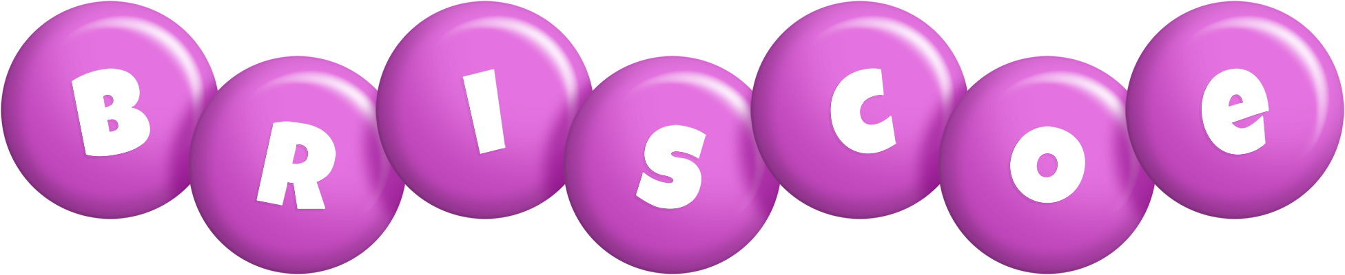 Briscoe candy-purple logo